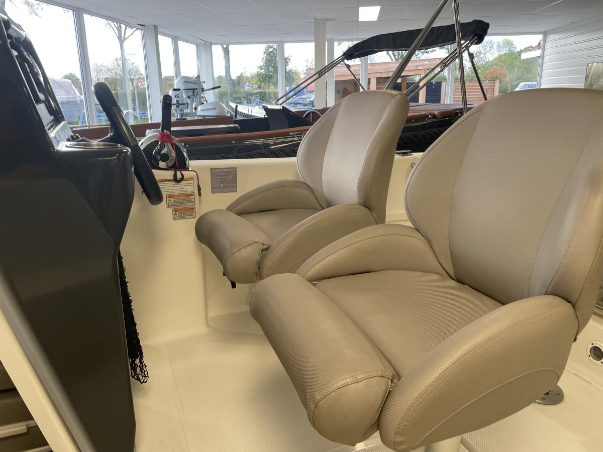 Quicksilver 505 Cabin Te koop bij Bomert watersport Giethoorn