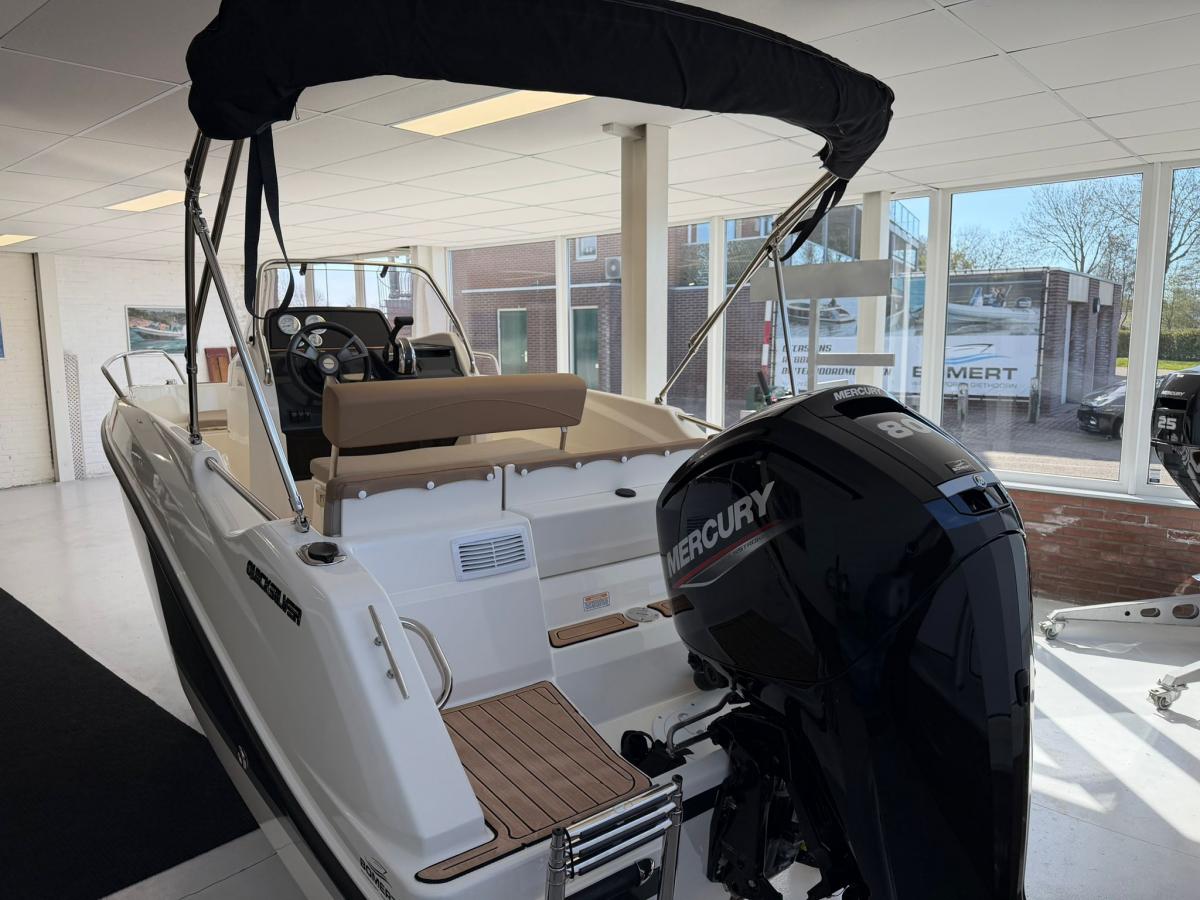 Quicksilver 505 Open Te koop bij Bomert watersport Giethoorn