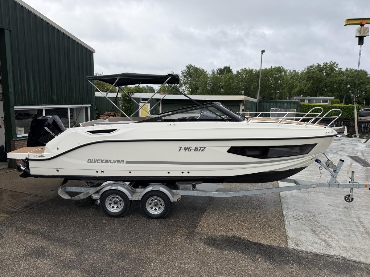 Quicksilver 755 Cruiser Te koop bij Bomert watersport Giethoorn