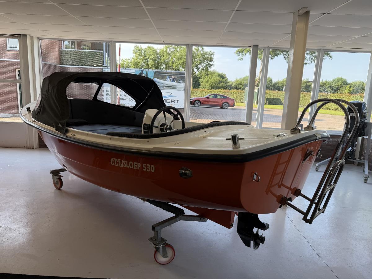 Kaapsloep 530 WK editie! Te koop bij Bomert watersport Giethoorn