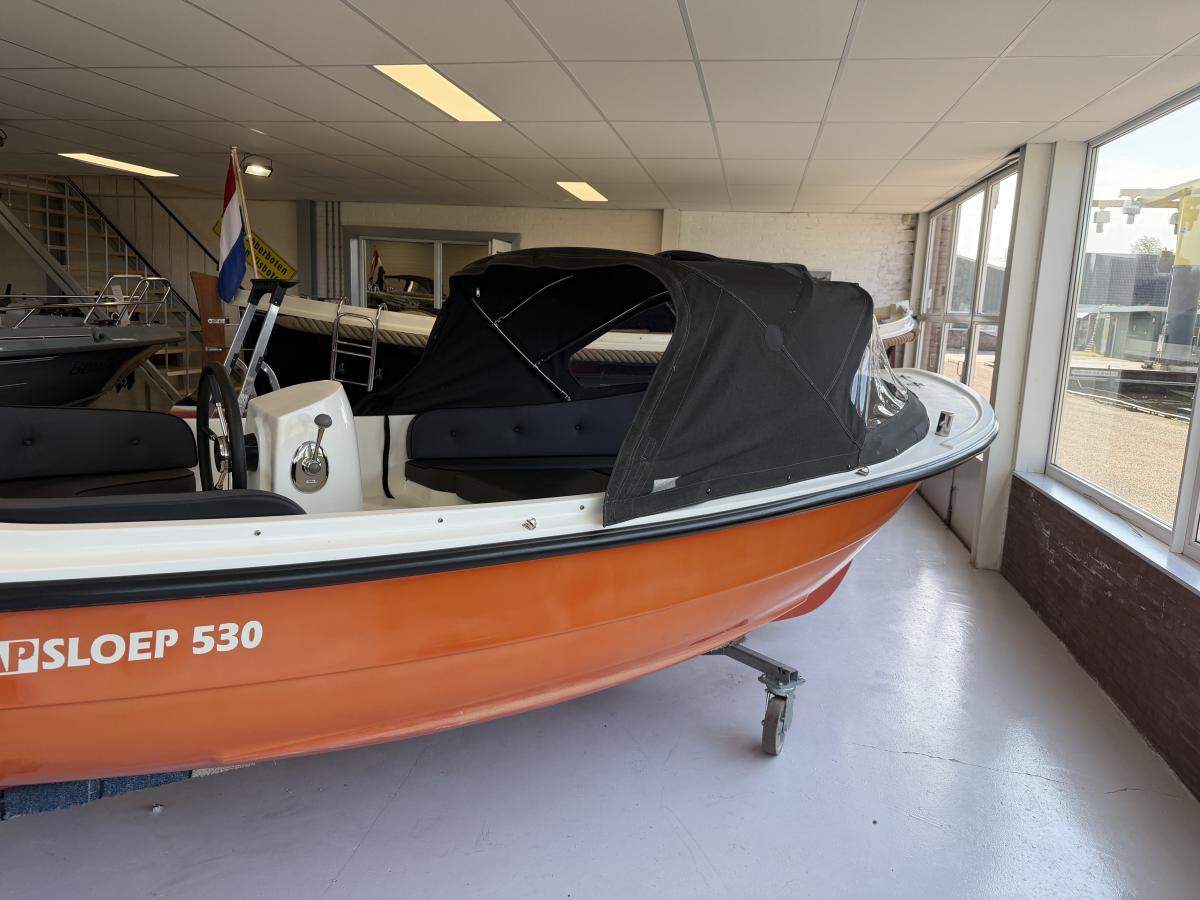 Kaapsloep 530 WK editie! Te koop bij Bomert watersport Giethoorn
