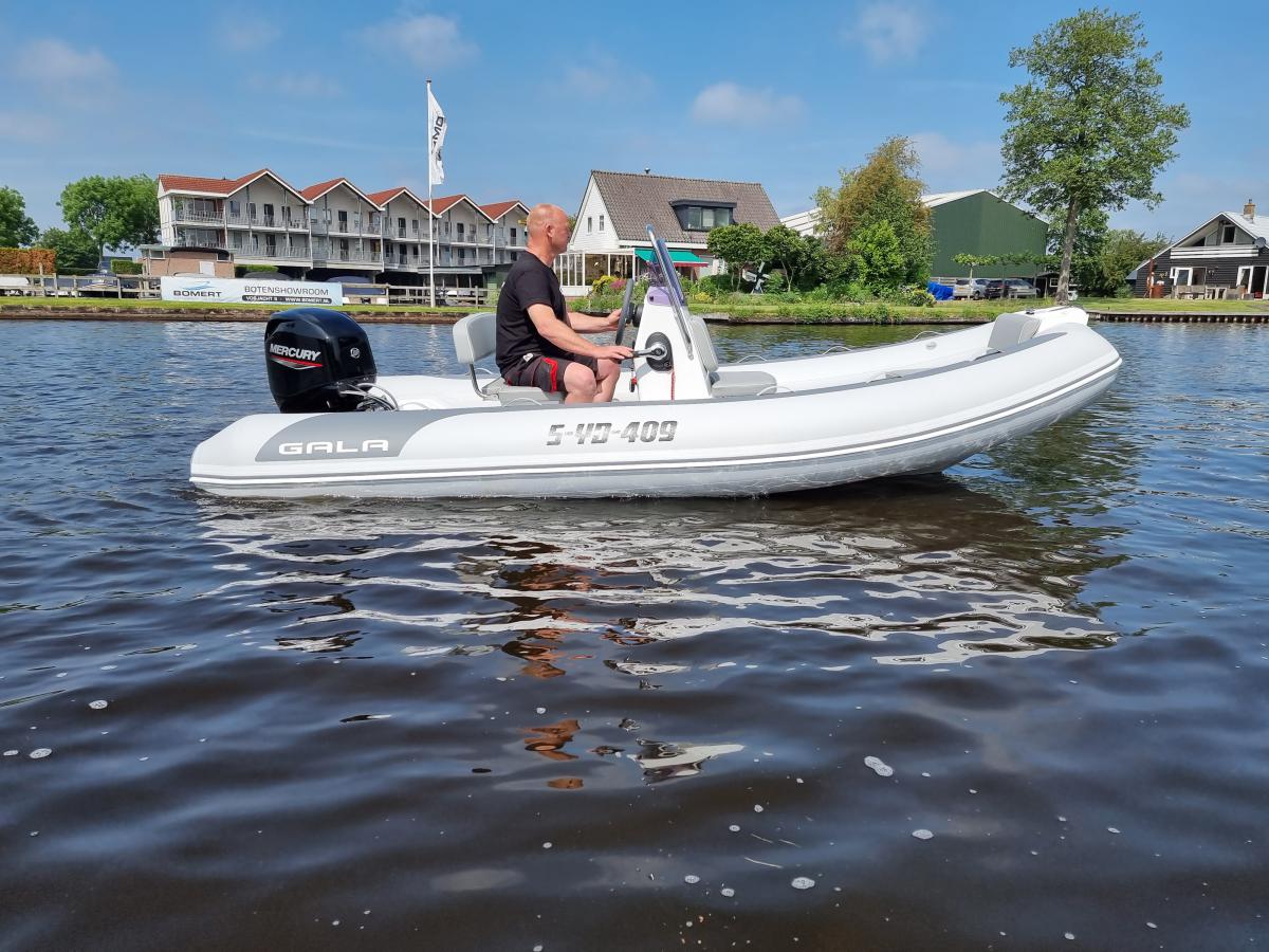 Gala A450L incl. Mercury 60 Te koop bij Bomert watersport Giethoorn