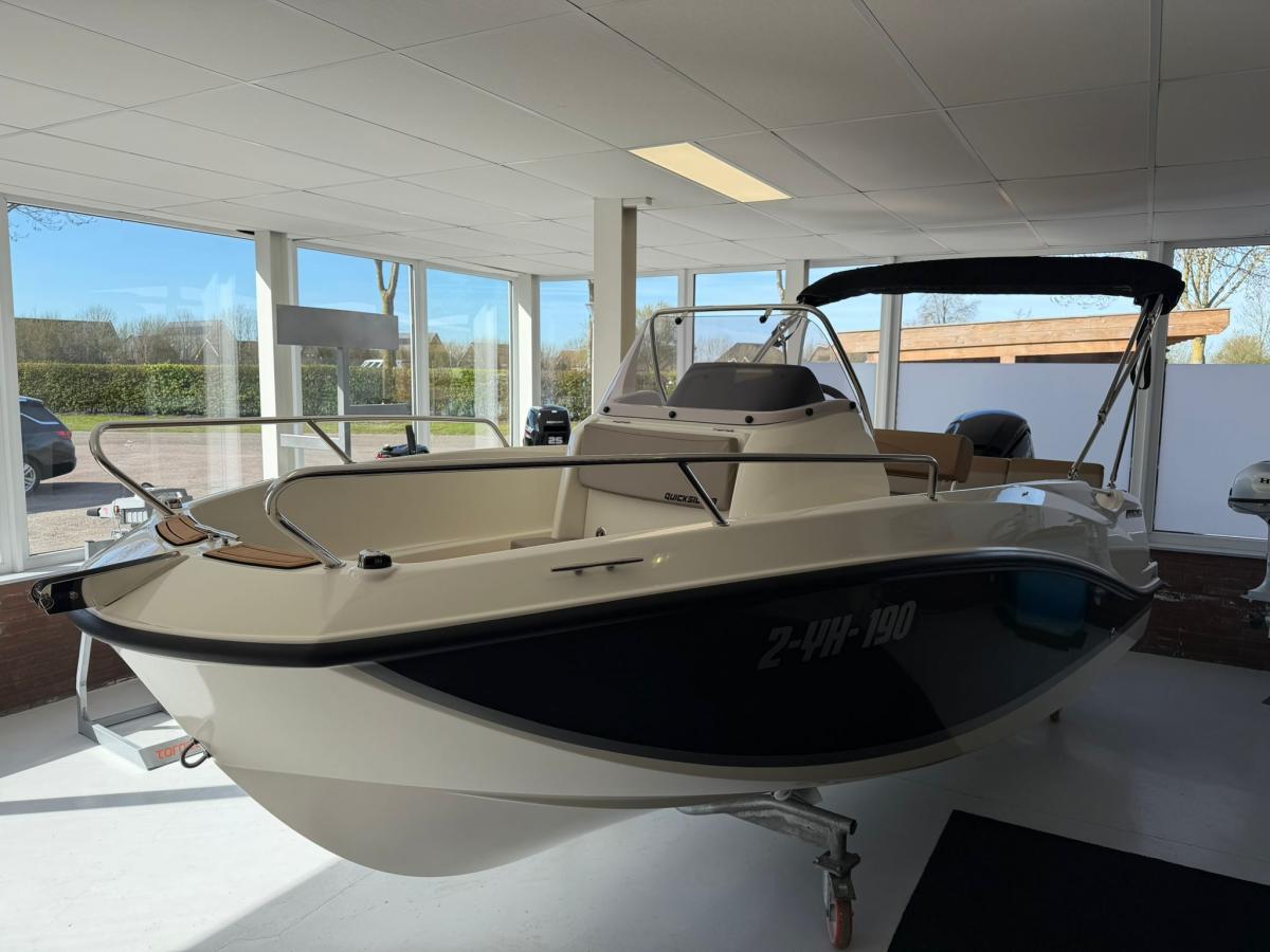 Te koop Quicksilver 505 Open Consoleboten | Bomert Watersport